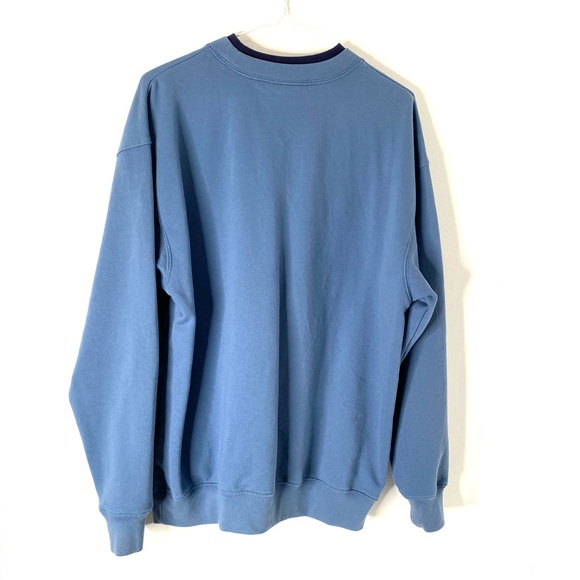 Embroidered Vintage Blue Grandma Sweatshirt - Picture 4 of 5